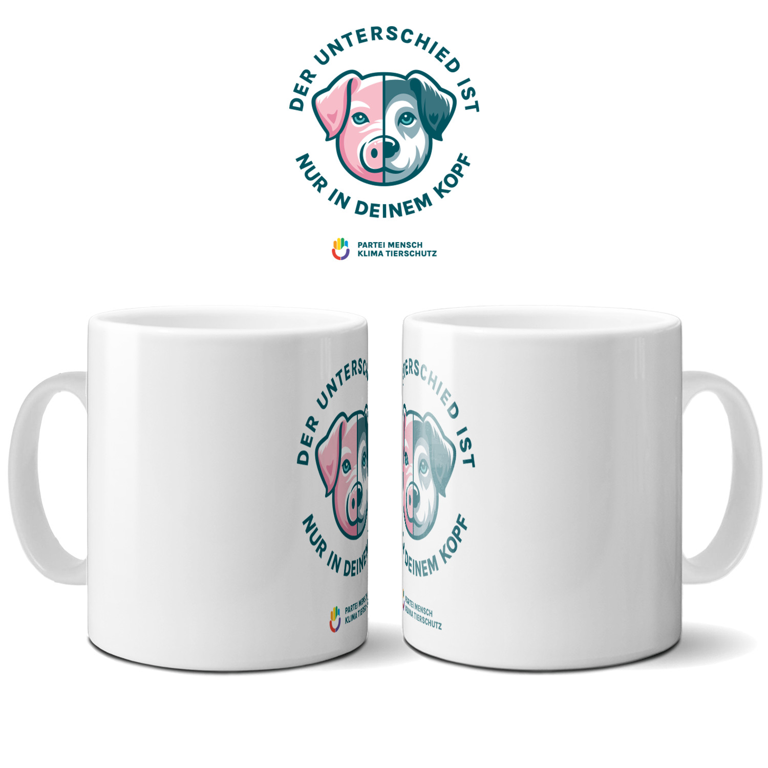 Tasse »Kein Unterschied«