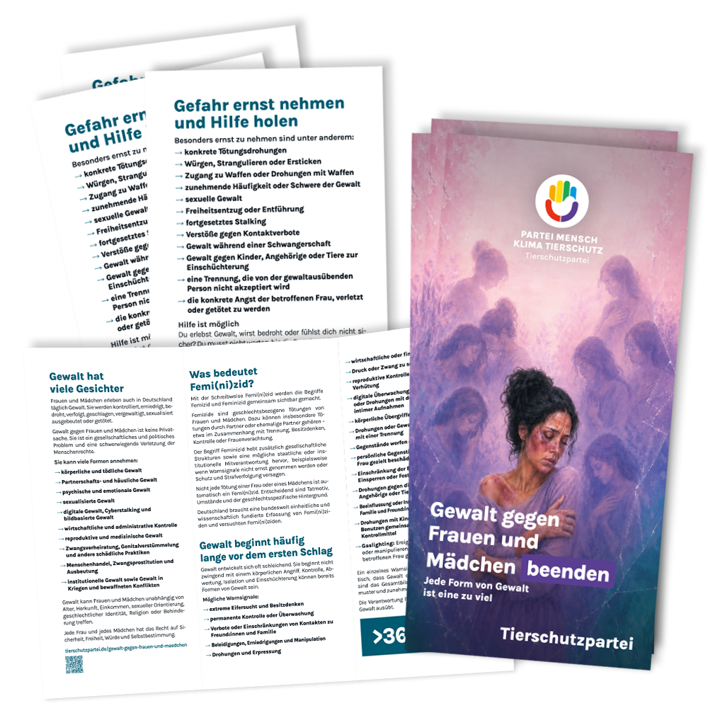 Flyer »Femizide« (100 Stück) #1