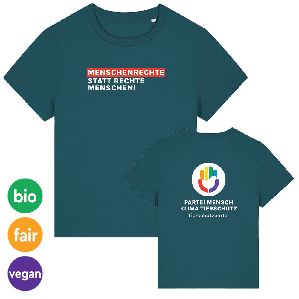 T-Shirt »Menschenrechte« femininer Schnitt