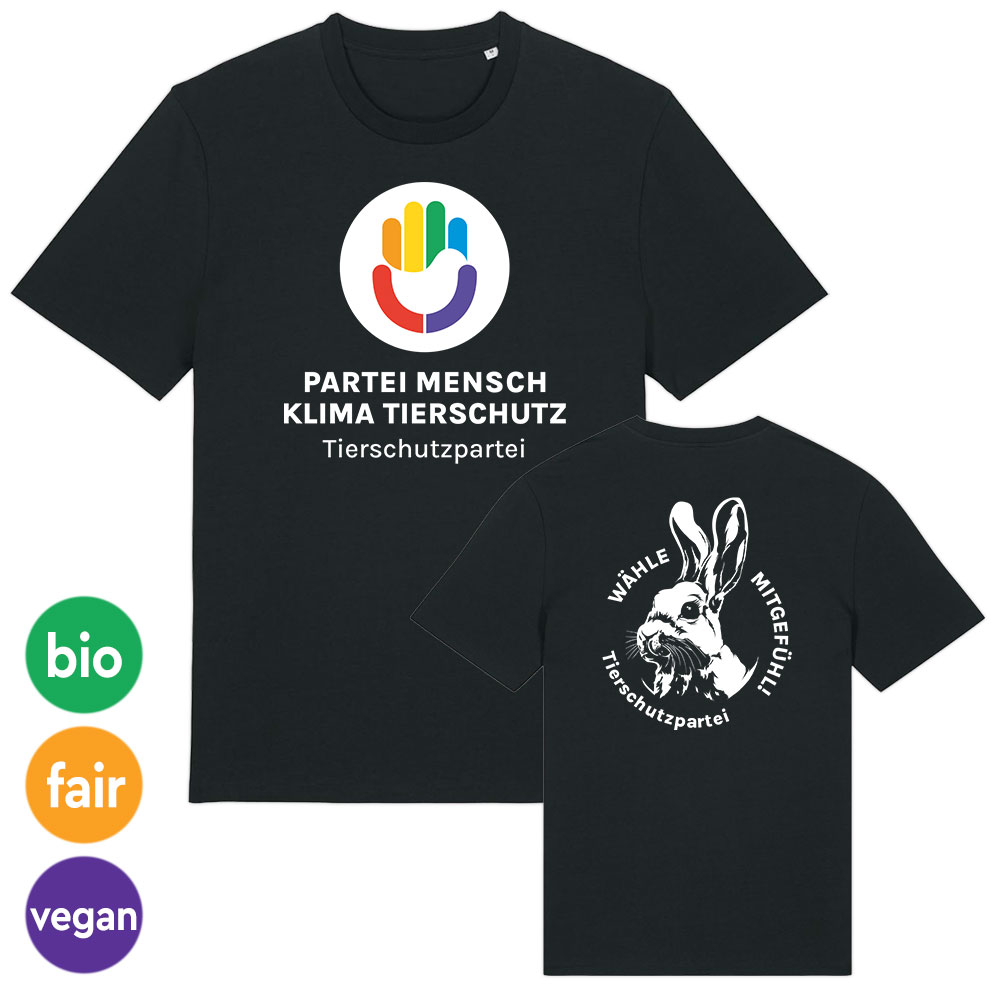 T-Shirt »Logo + Hase«