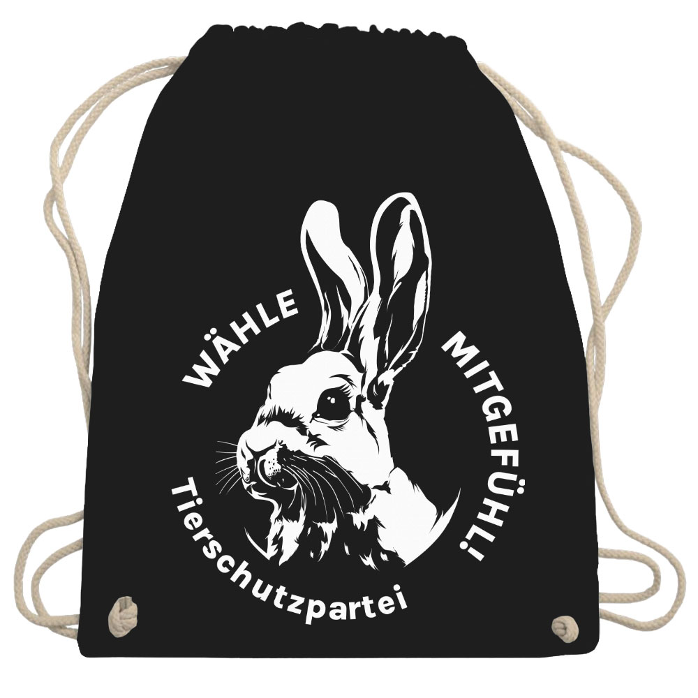 Turnbeutel / Stoff-Rucksack »Hase«