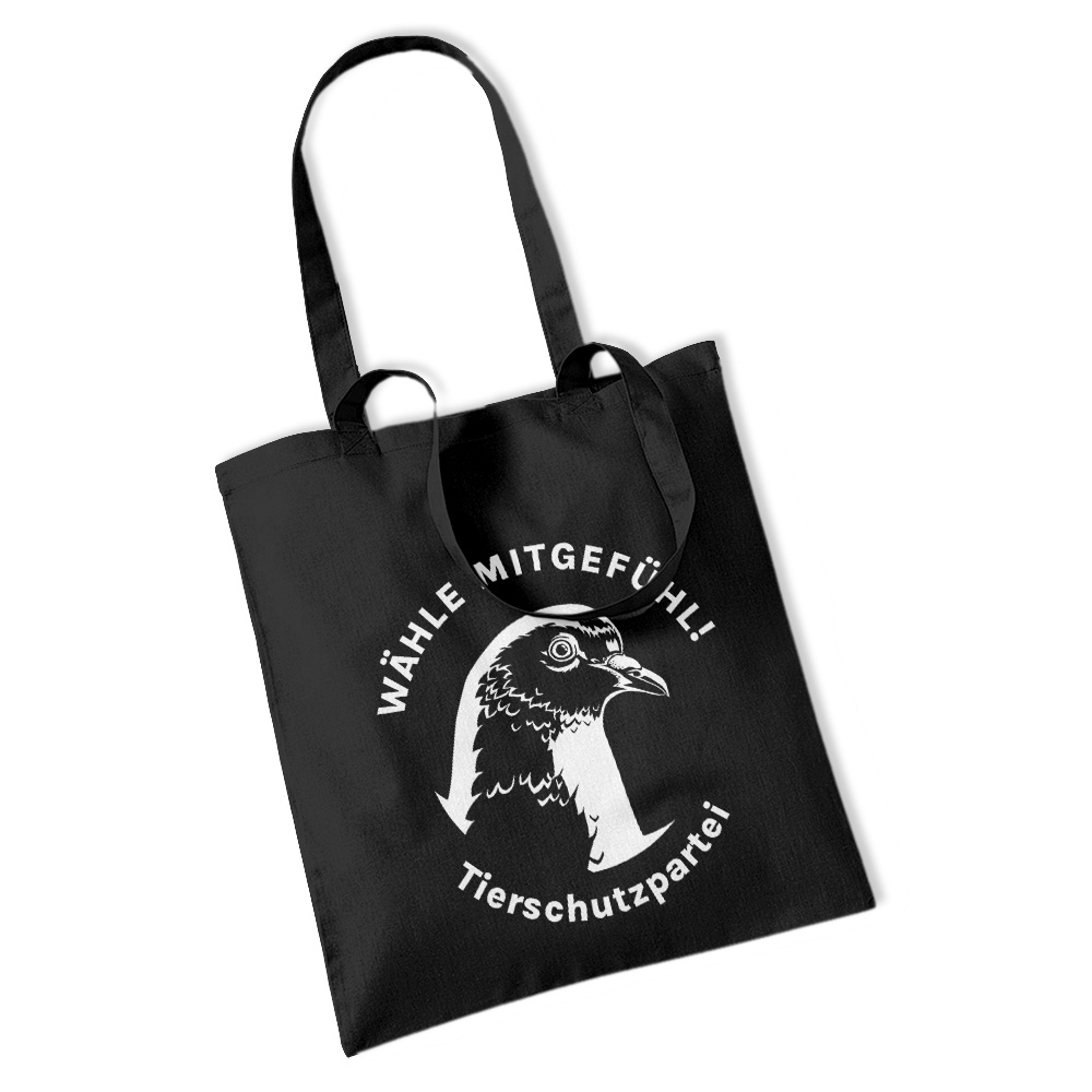 Einkaufstasche / "Jute"-Beutel »Taube«