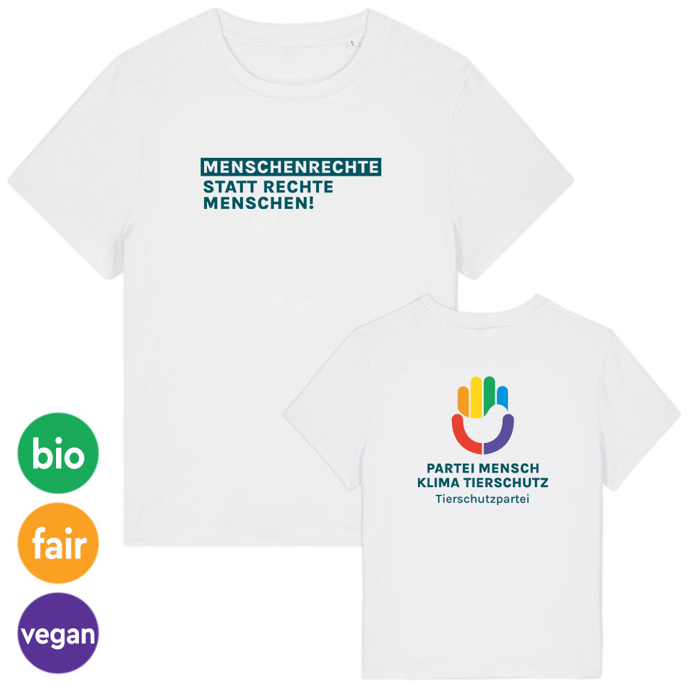 T-Shirt »Menschenrechte« femininer Schnitt