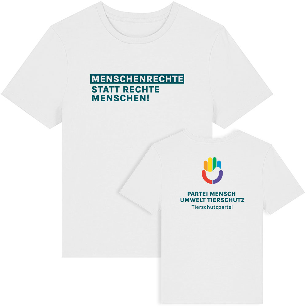 T-Shirt »Menschenrechte« femininer Schnitt