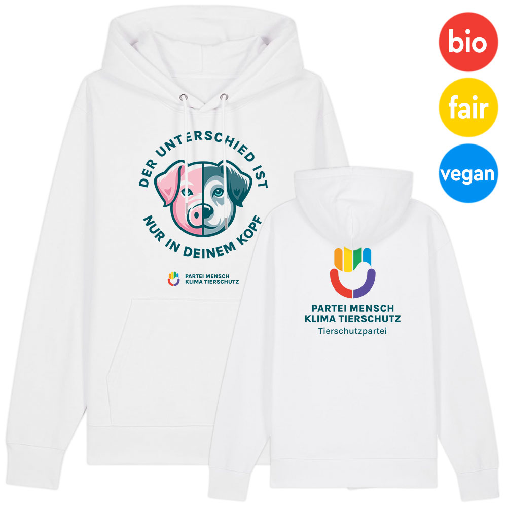 Hoodie »Kein Unterschied«