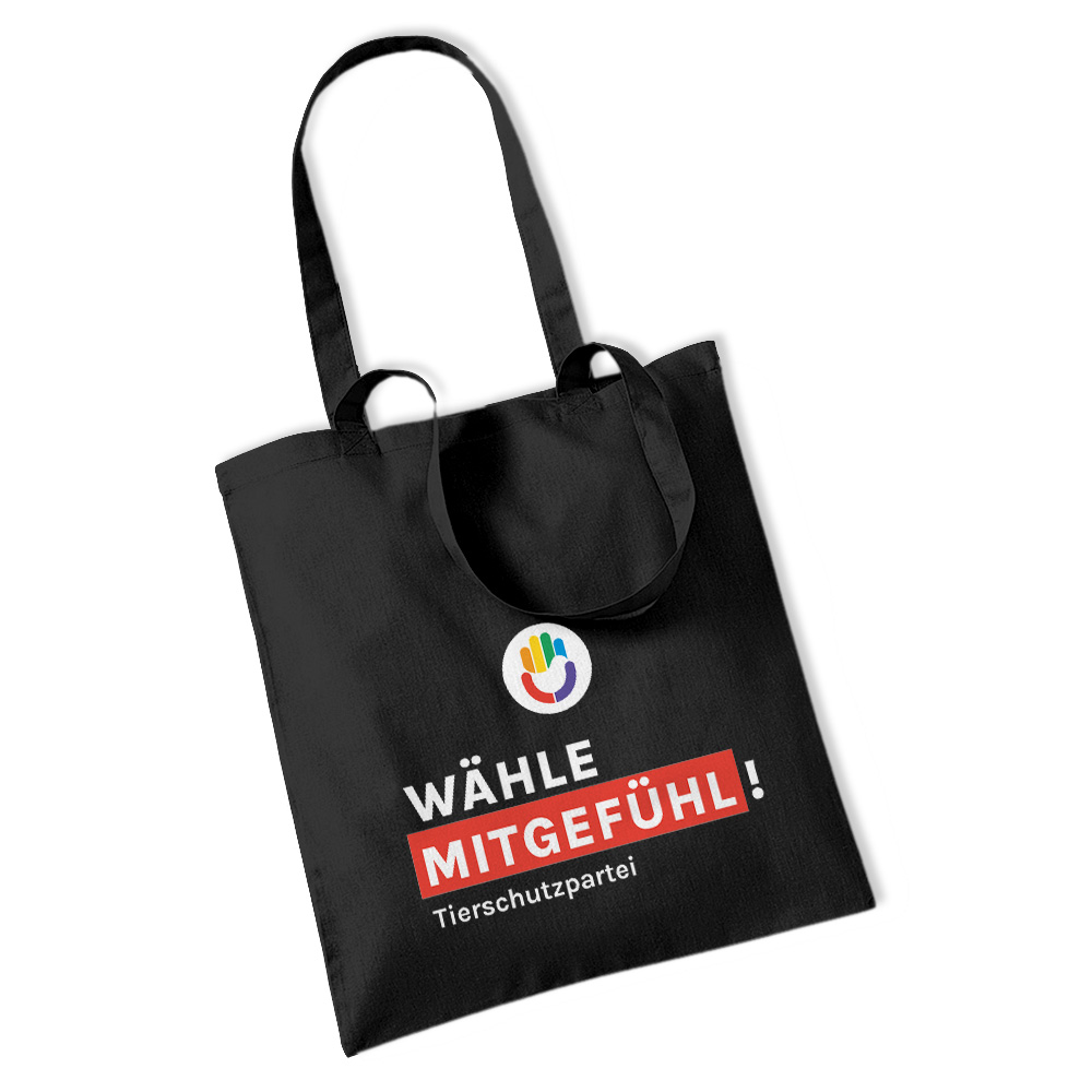 Einkaufstasche / "Jute"-Beutel »Wähle Mitgefühl«