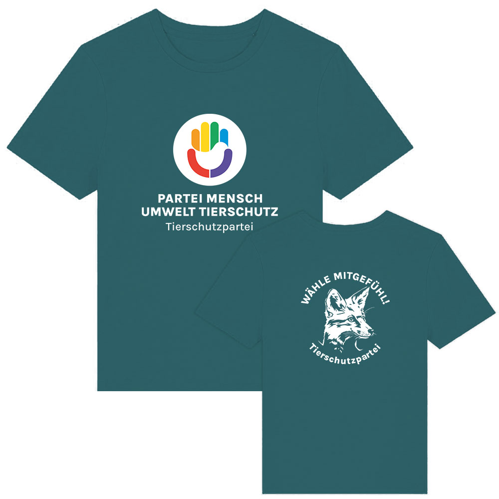 T-Shirt »Logo + Fuchs« femininer Schnitt